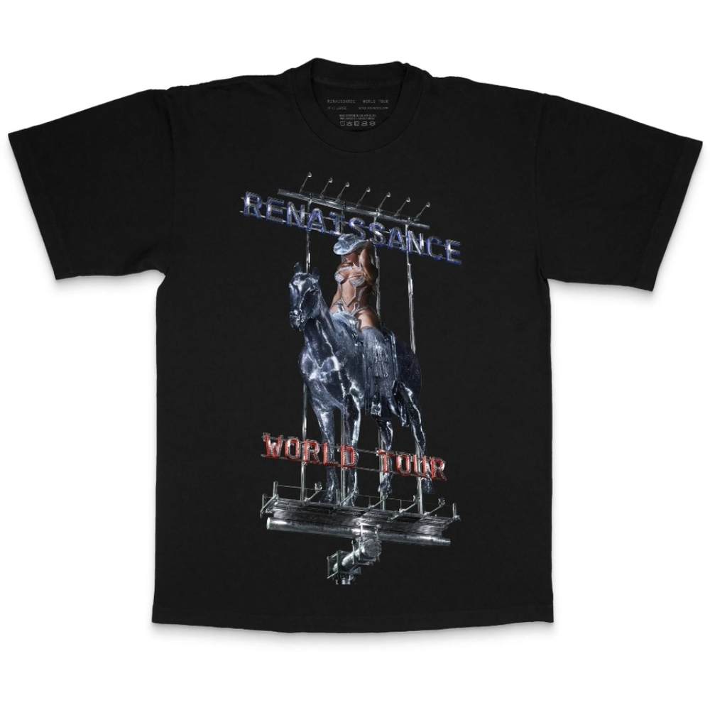 Beyoncé Renaissance Graphic Black T-Shirt